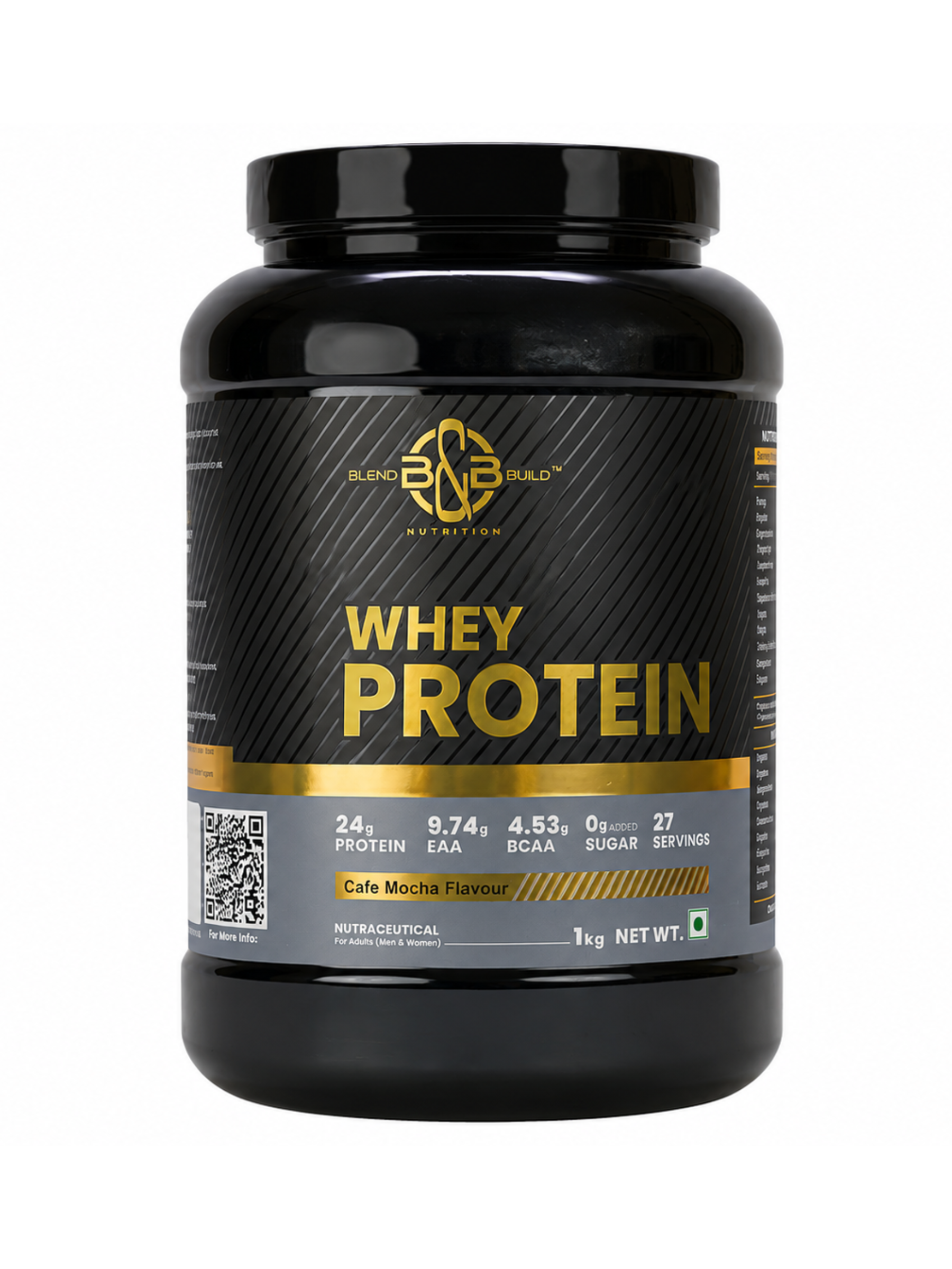 Blend & Build Whey Protein – Cafe Mocha