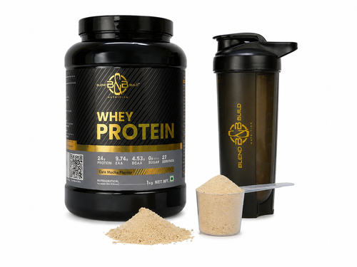 Blend & Build Whey Protein – Cafe Mocha